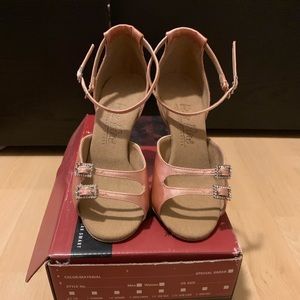 Latin Salsa Ballroom Dance shoes sz 5